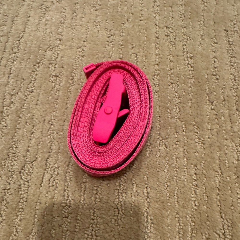 Pink Off White Belt